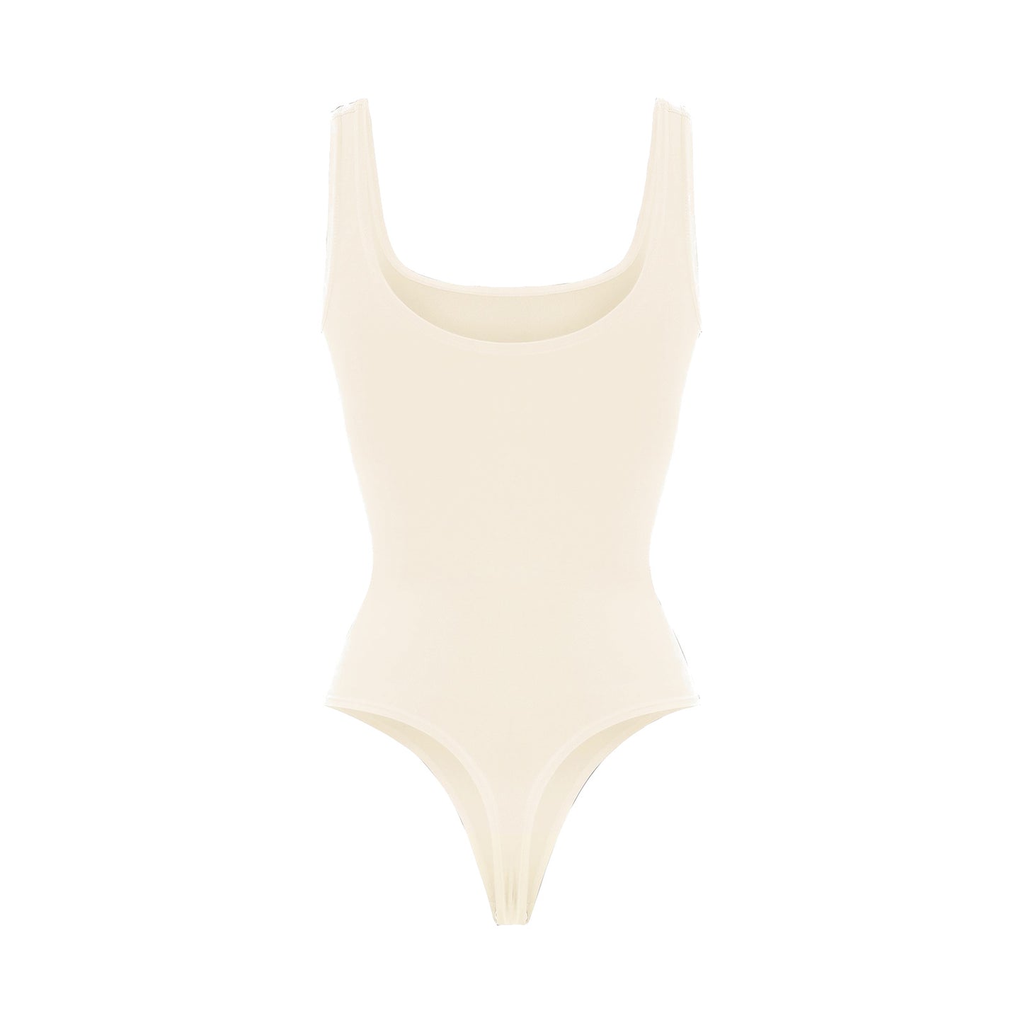 Seamless Eco-Comfort Tank Thong Bodysuit