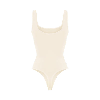 Seamless Eco-Comfort Tank Thong Bodysuit