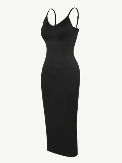 Built-in 360° Seamless Eco-comfort Midi Bodycon Dress