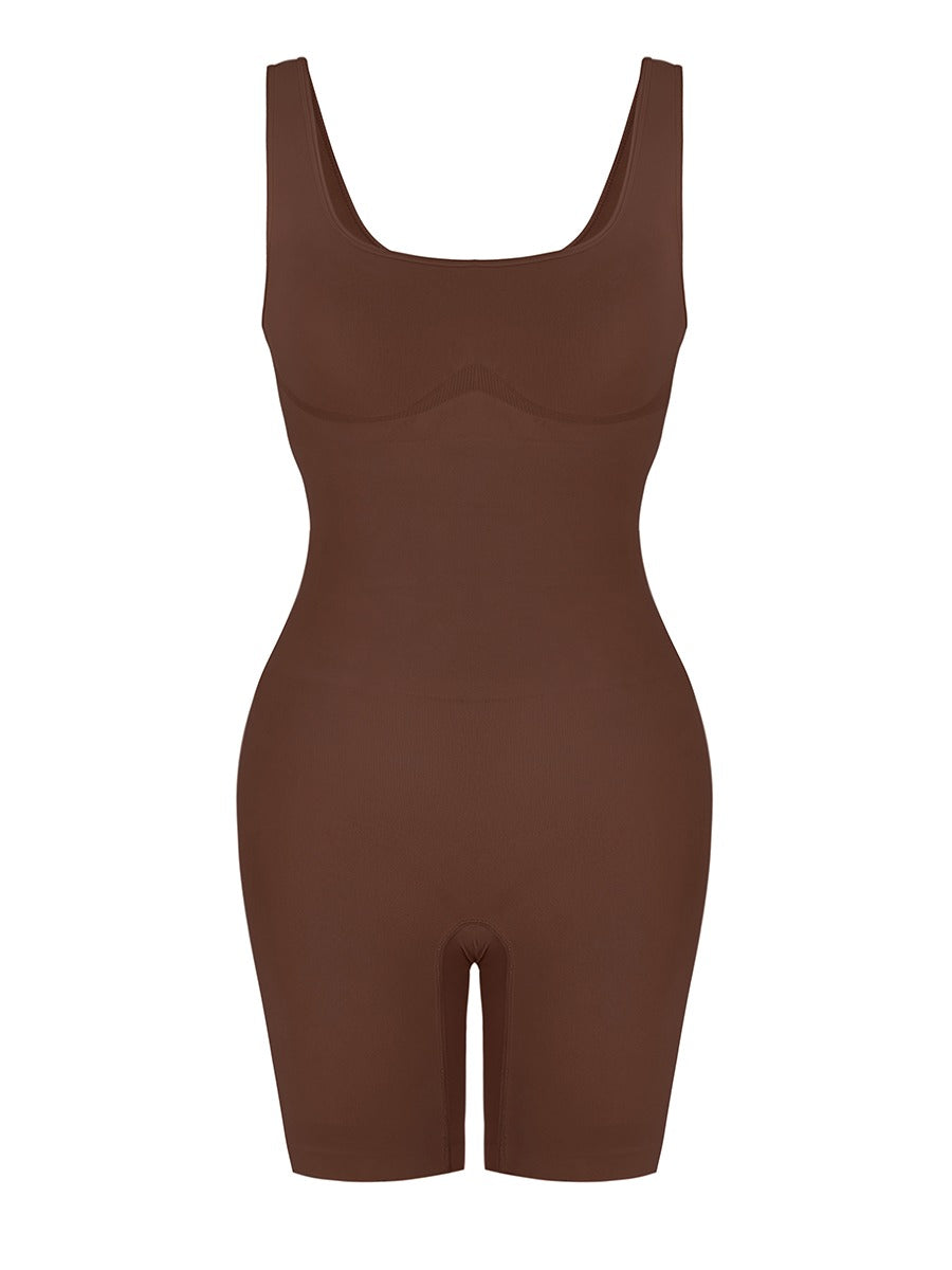 Seamless Eco-Comfort Mid Tight Bodysuit