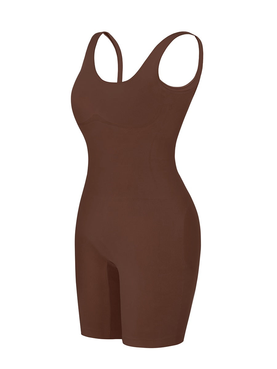 Seamless Eco-Comfort Mid Tight Bodysuit