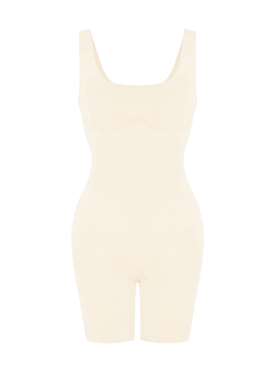 Seamless Eco-Comfort Mid Tight Bodysuit