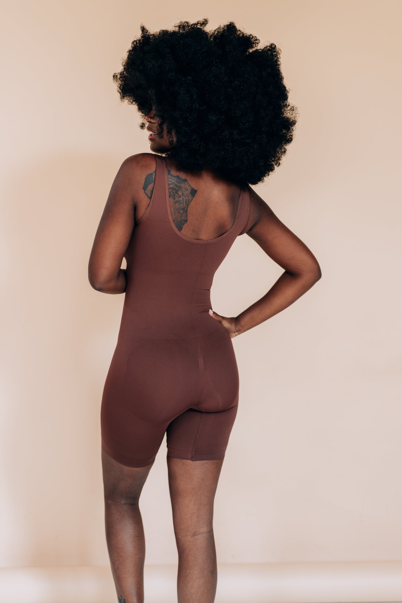 Seamless Eco-Comfort Mid Tight Bodysuit