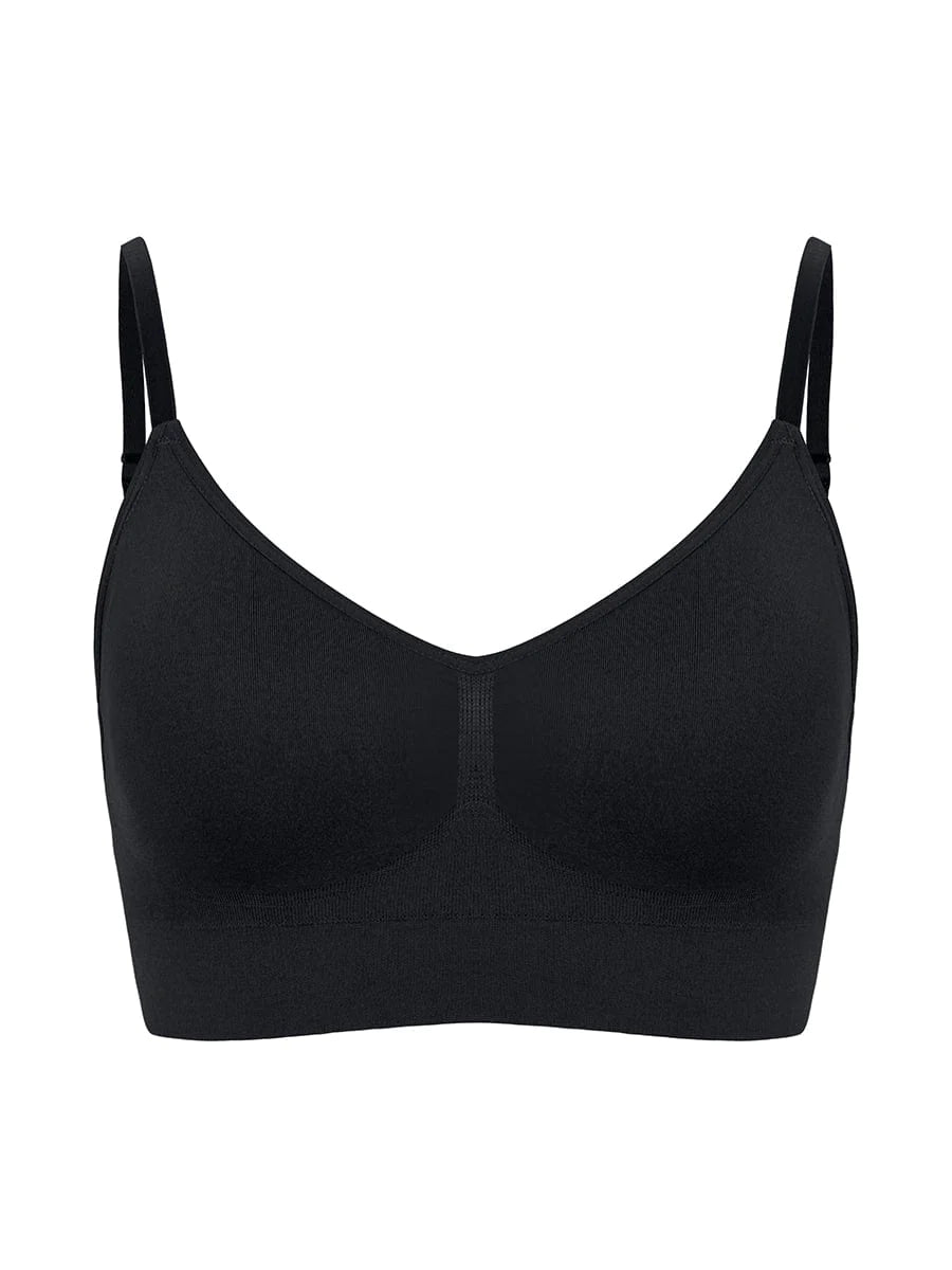 Seamless Bra with Adjustable Straps