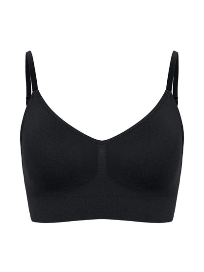 Seamless Bra with Adjustable Straps