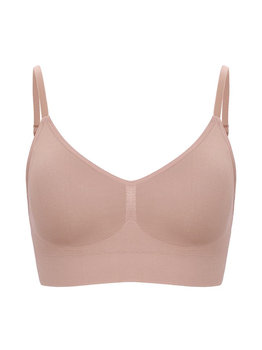 Seamless Bra with Adjustable Straps