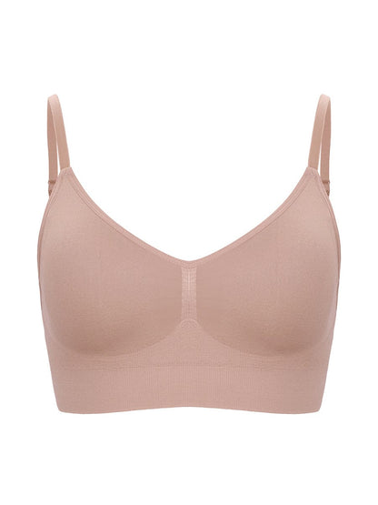 Seamless Bra with Adjustable Straps